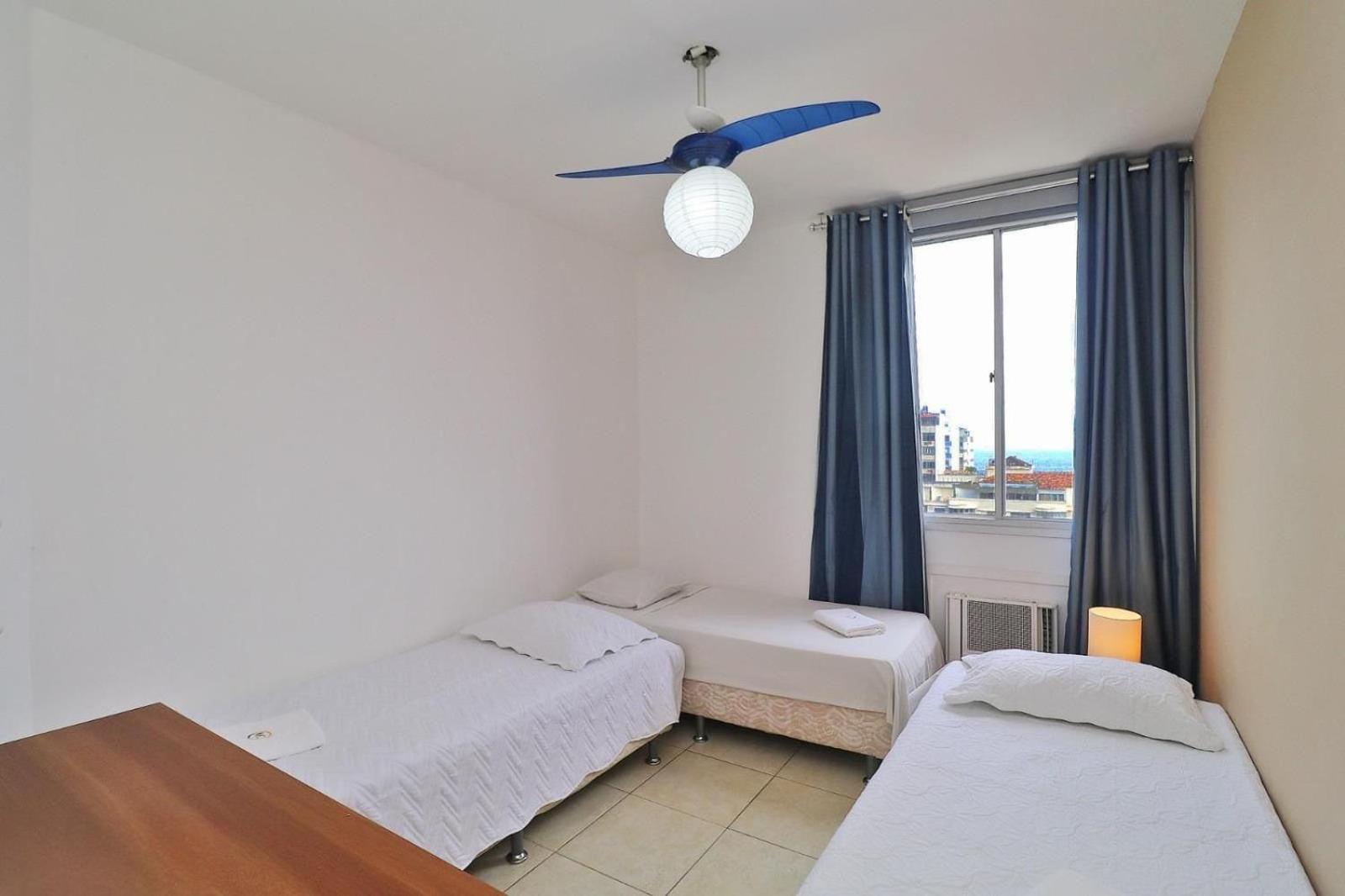Amplo 2 Quartos Com Vista Mar: 300M Da Praia Copacabana * Rio de Janeiro